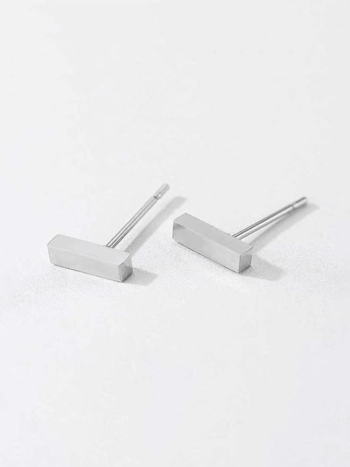 Desoto Stainless steel Geometric Minimalist Stud Earring 3