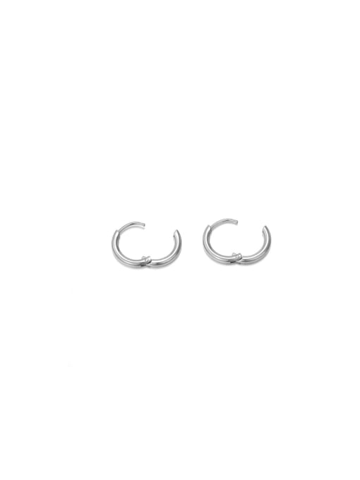 Desoto Stainless steel Geometric Minimalist Stud Earring