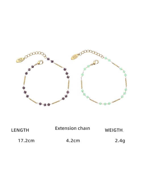 TINGS BrassMinimalist Geometric  Bracelet and Necklace Set 3