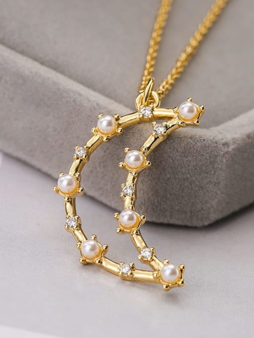 23045 Brass Cubic Zirconia Dragonfly Hip Hop Necklace
