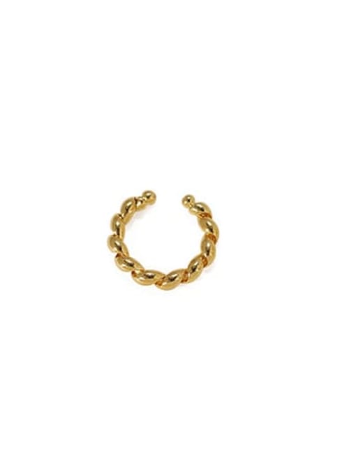 Item 1 (sold separately) Brass Geometric Vintage Single Earring
