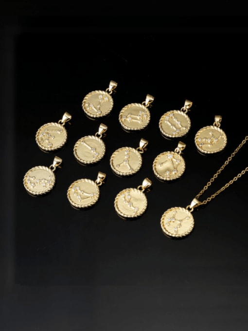 AOG Brass Cubic Zirconia Constellation Minimalist Necklace 4
