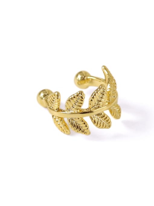 Leaves (sold separately) Brass Feather Vintage Single Earring