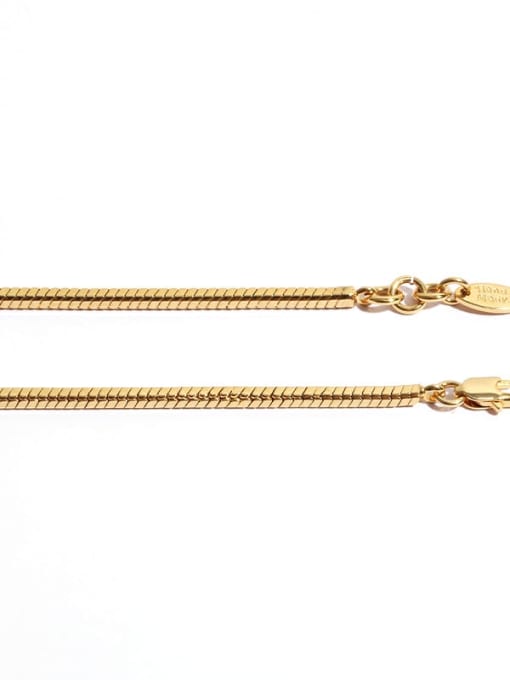 TINGS Brass simple Snake Vintage Chain 3