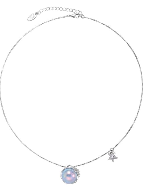 necklace Brass Cubic Zirconia Star Trend Necklace