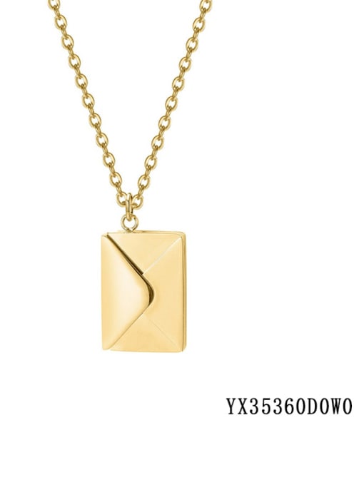 14k Gold Stainless steel Geometric Minimalist Necklace