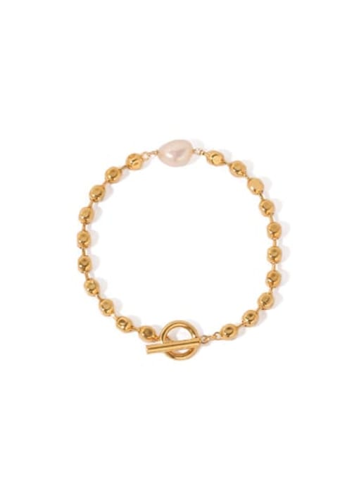 Bracelet Brass Bead Round Vintage Fashion round bead chain Necklace