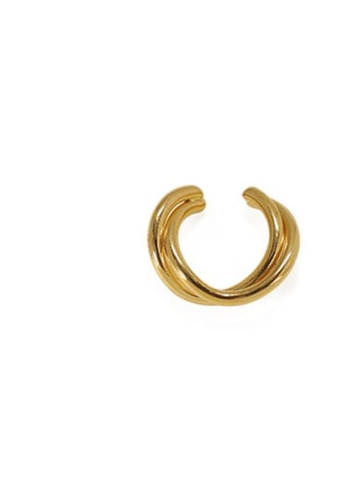 Item 2 (sold separately) Brass Geometric Vintage Single Earring