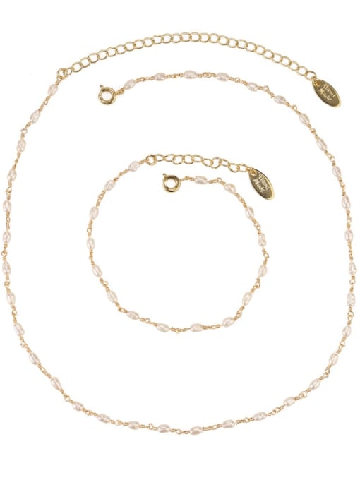 ACCA Brass  Minimalist Chain Necklace 0