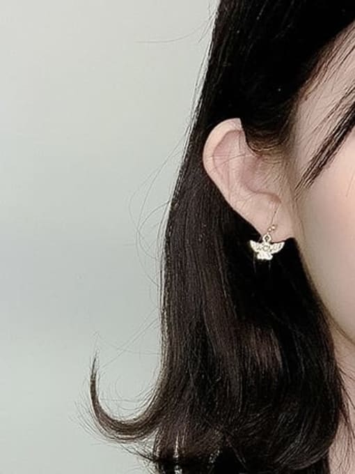 HYACINTH Copper Angel Cute Stud Trend Korean Fashion Earring 1