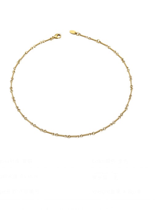 Pure chain necklace 43cm Brass Astronaut Vintage Necklace