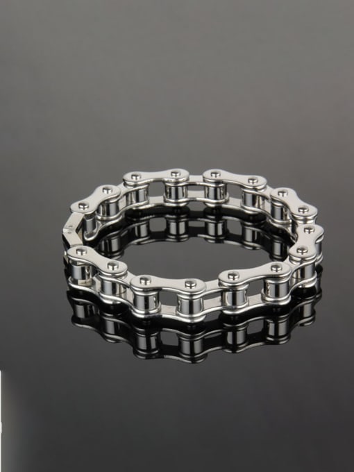 Ke Hong Titanium+smooth Minimalist Link Bracelet 2