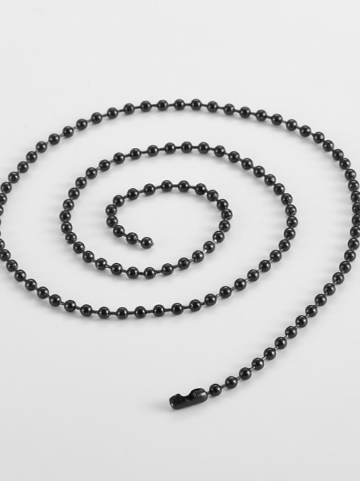 Ke Hong Titanium  Vintage Beaded  chain Necklace 3