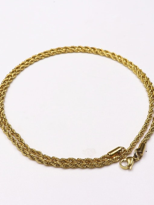 60cm golden twist chain Brass Rhinestone Cross Vintage Regligious pendant Necklace