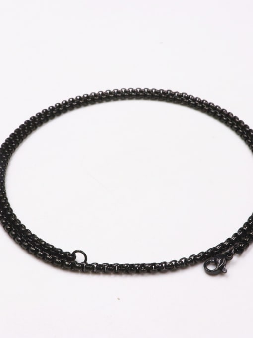 60cm black square pearl chain Brass Rhinestone Cross Vintage Regligious pendant Necklace