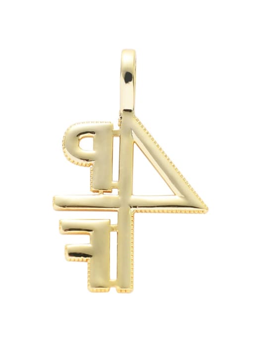 MAHA Brass Cubic Zirconia Number Dainty Number Necklace 1
