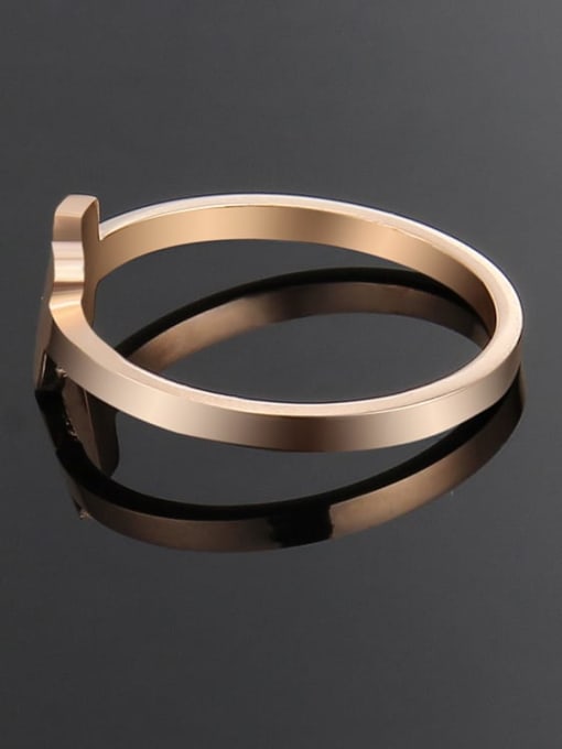 Ke Hong Titanium  Minimalist Band Ring 3
