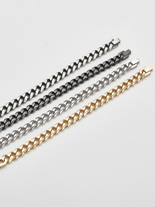 Ke Hong Titanium  Minimalist Link Bracelet 0