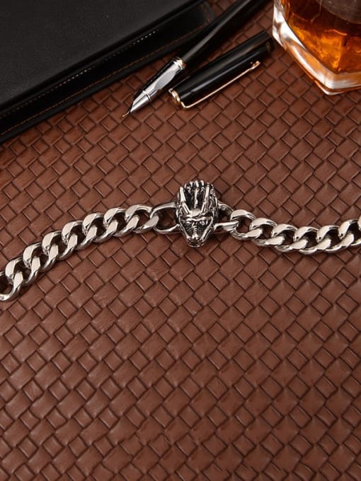 Ke Hong Titanium Dragon Minimalist Bracelet 2