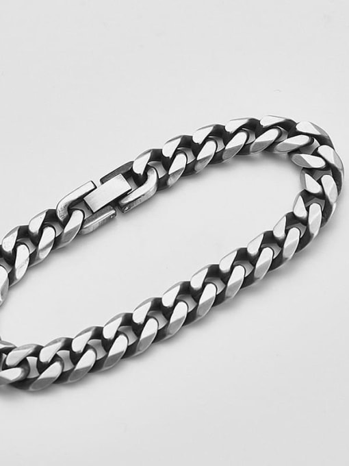 Ke Hong Titanium  Minimalist Link Bracelet 2