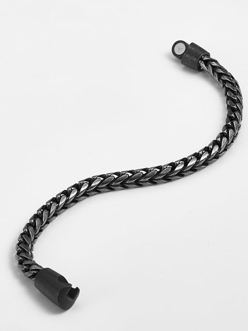 Ke Hong Titanium Vintage Link Bracelet 3
