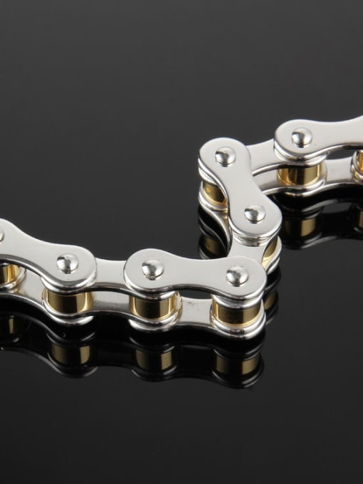 Ke Hong Titanium+smooth Minimalist Link Bracelet 3
