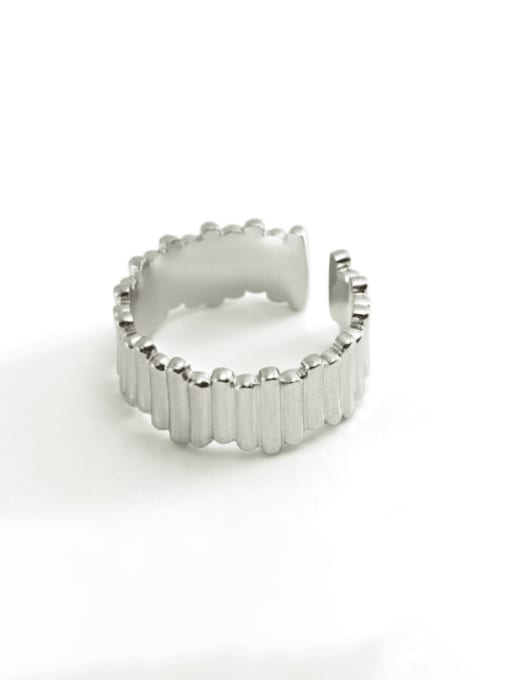 ZXIN Stainless steel Geometric Minimalist Band Ring 3