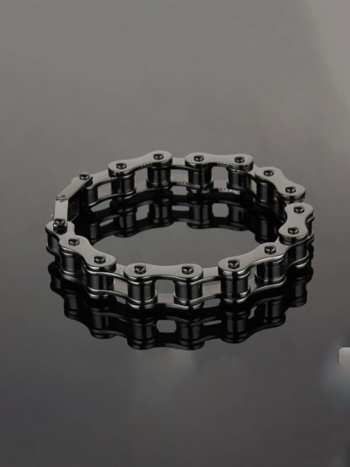 Ke Hong Titanium+smooth Minimalist Link Bracelet 0