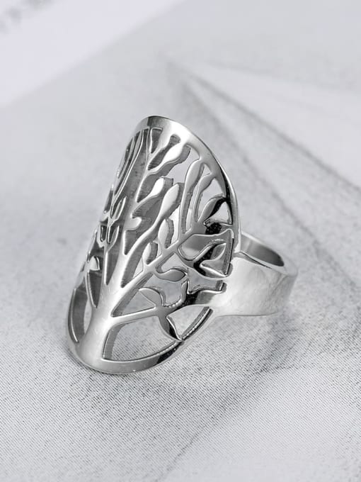 Mr.High Stainless steel Tree of Life Vintage Band Ring 2