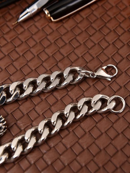Ke Hong Titanium Dragon Minimalist Bracelet 4