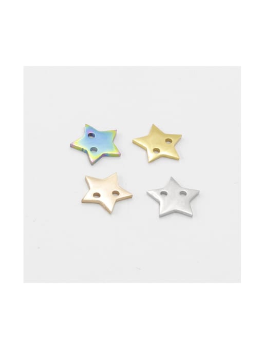 MEN PO Stainless steel Star Minimalist Findings & Components 0