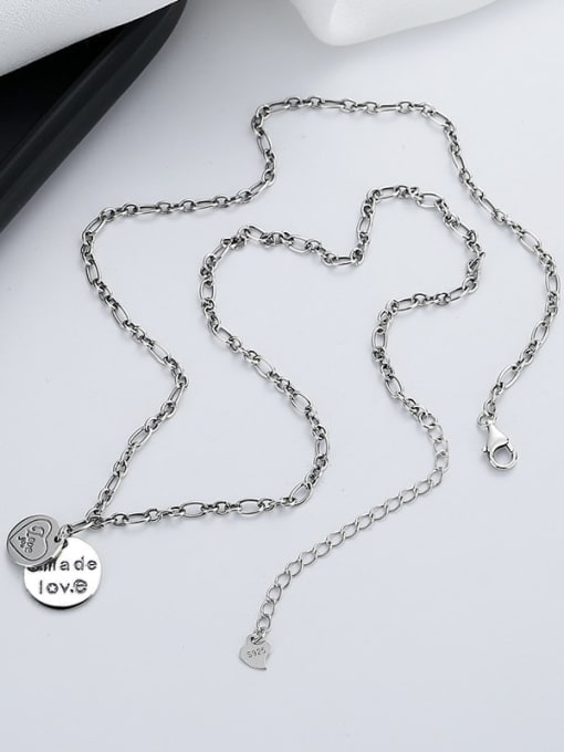 TAIS 925 Sterling Silver Heart Vintage Necklace 2