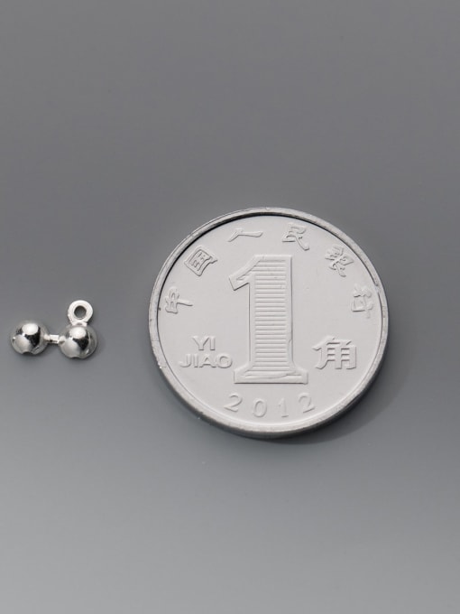 FAN 925 Sterling Silver Geometric Minimalist Positioning beads 3