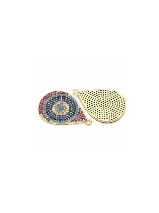 KOKO Copper ethnic style micro-set pendant