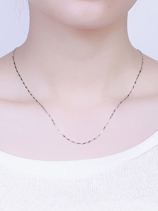 Supply 925 Sterling Silver Melon Seed Chain 3