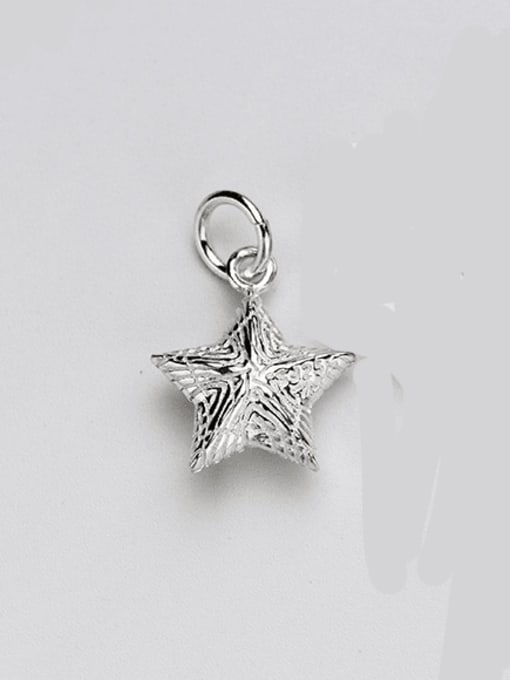 FAN 925 sterling silver star charm 16 * 13 * 6 mm 0