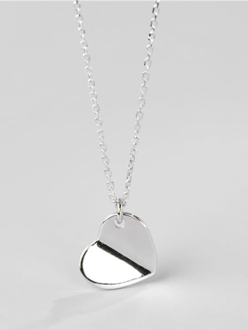 ARTTI 925 Sterling Silver Heart Minimalist Necklace 1