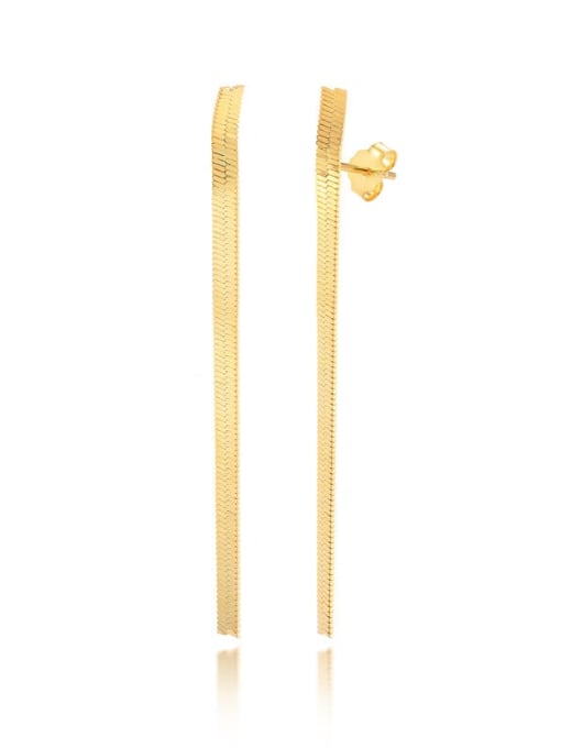 YUANFAN 925 Sterling Silver Tassel Minimalist Threader Earring 0