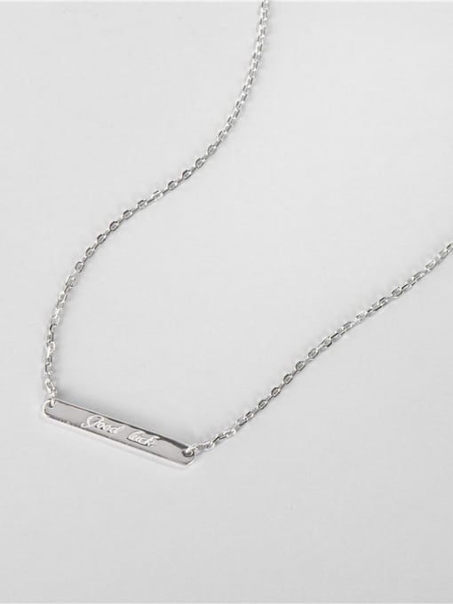 ARTTI 925 Sterling Silver Geometric Minimalist Necklace 1