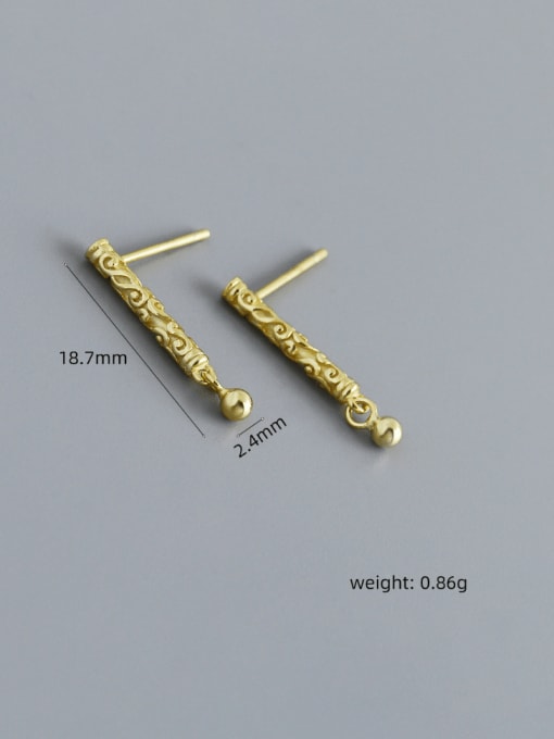 ACEE 925 Sterling Silver Geometric Minimalist Drop Earring 2