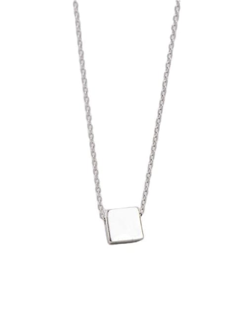 ARTTI 925 Sterling Silver Geometric Minimalist Necklace 3