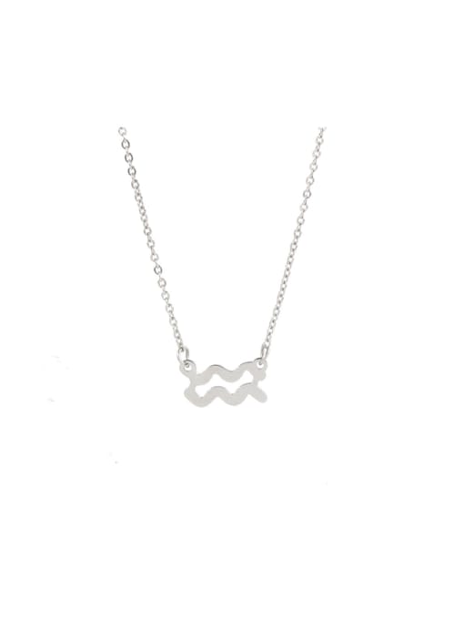 MEN PO Stainless steel Constellation Minimalist Necklace 0