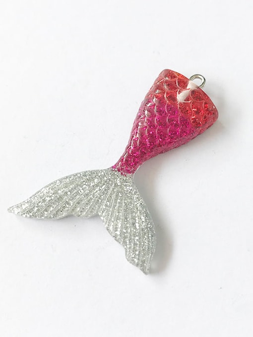 FTime Multicolor Resin Fish Charm Height : 2.3cm , Width: 3.05cm 1