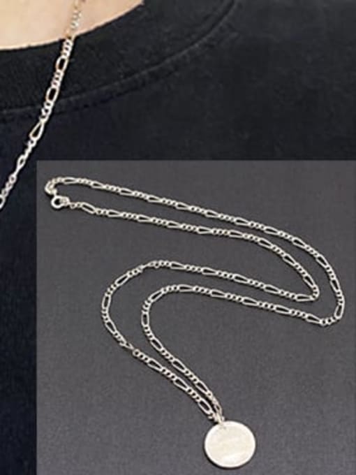 2.25MM 925 Sterling Silver Trend Link Necklace
