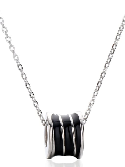 ARTTI 925 Sterling Silver Round Trend Link Necklace 2