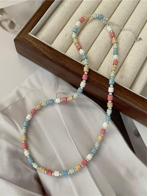 ARTTI 925 Sterling Silver Vintage Beaded Necklace 0