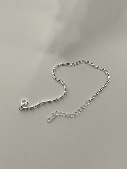 ARTTI 925 Sterling Silver Geometric Minimalist Link Bracelet 2