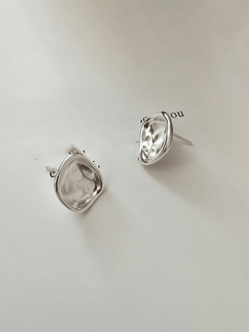 ARTTI 925 Sterling Silver Geometric Vintage Stud Earring 2