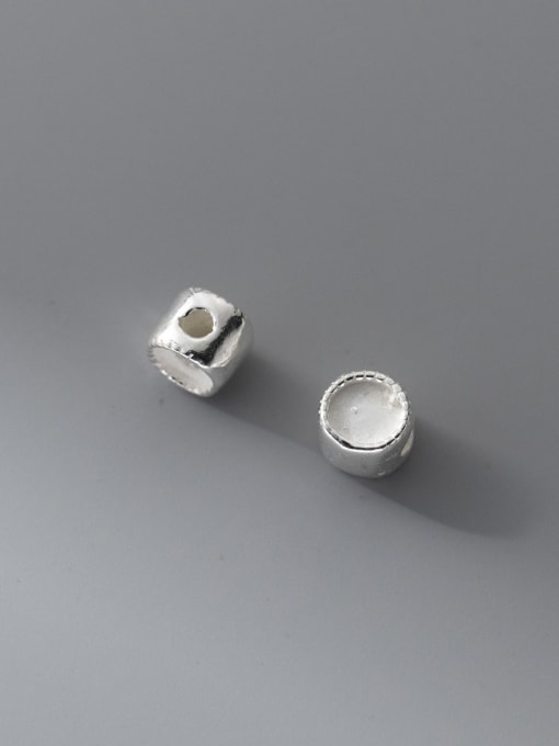 FAN 925 Sterling Silver Minimalist Geometric DIY Pendant 3