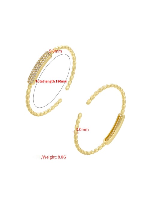 KOKO Micro Set Bracelet Zircon Stars Gypsophila Jewelry Accessories 1